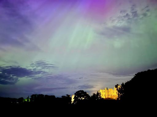 Northern Lights, Alnwick Castle